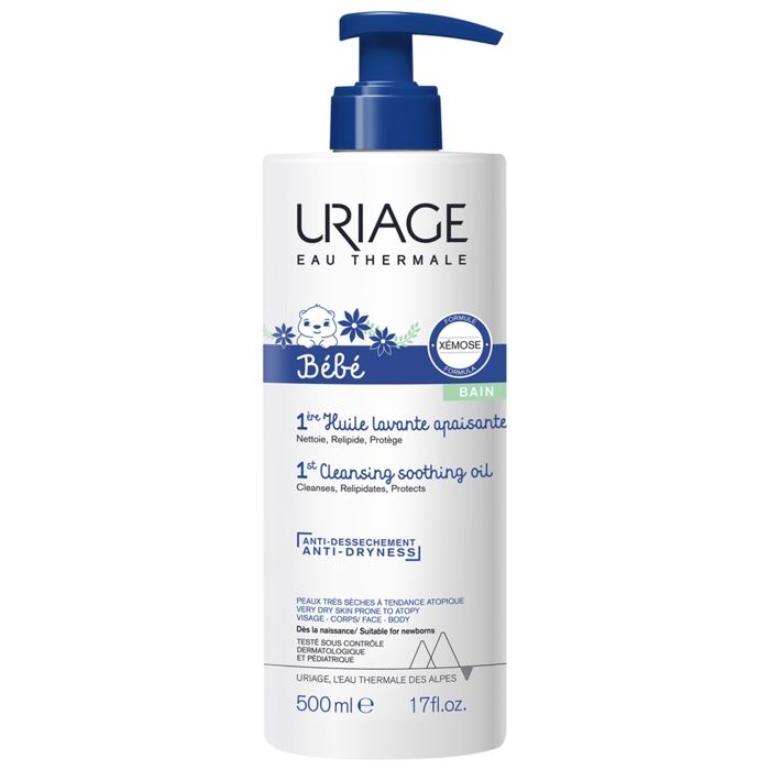 Huile Lavante - URIAGE - Xémose - 500ml - Apaisante - Hypoallergénique