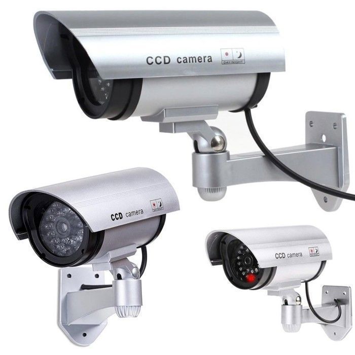 CAMÉRA FACTICE R-02 ANTI INTRUSION À DIODE IR FILAIRE