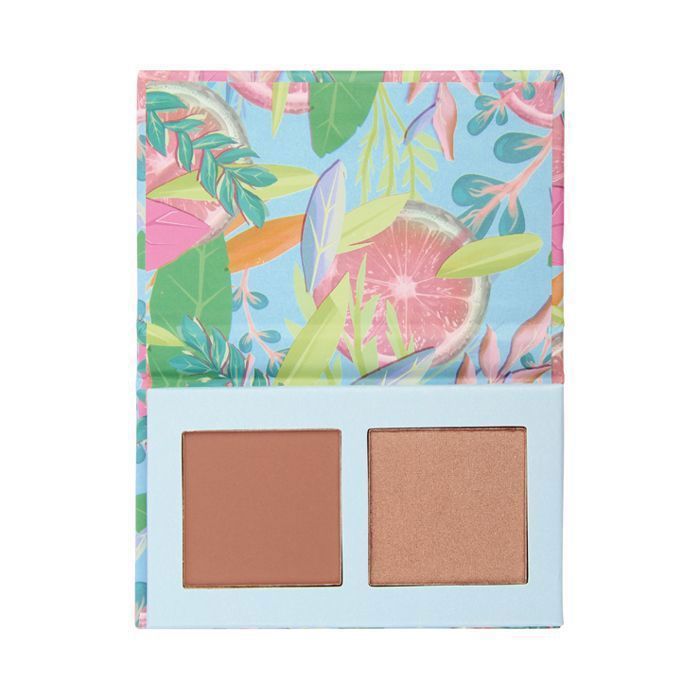 Fard à paupières - BYS - MINI GRAPHIC PALETTE FLORAL BLUSH & BRONZE DUO - Couleur ROSE - Must Have