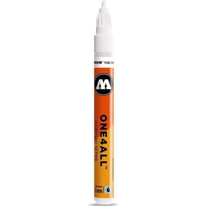 One4All 2mm Signal White Marqueur en acrylique