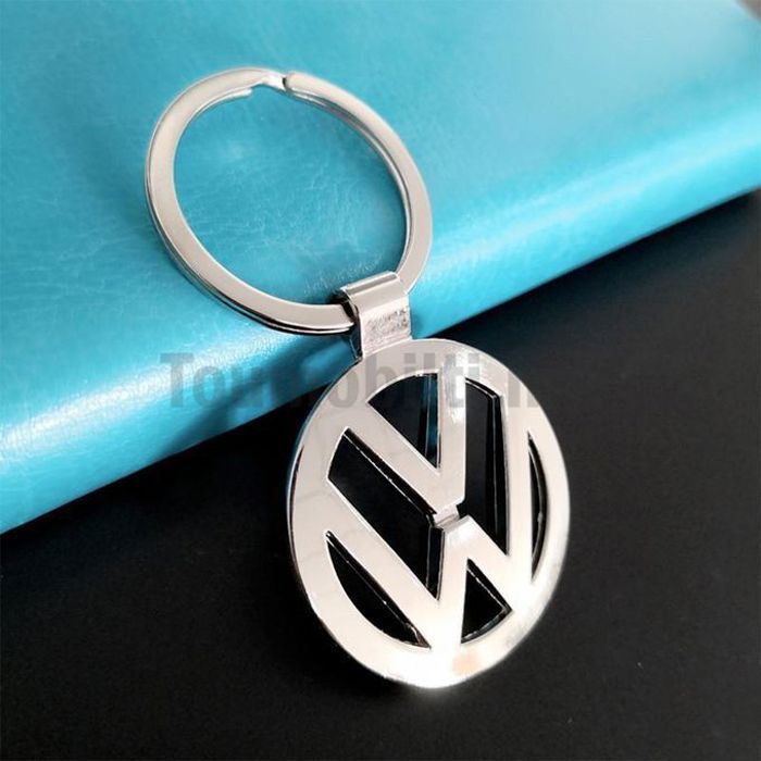 Porte-clés de voiture porte-clés avec logo VOLKSWAGEN