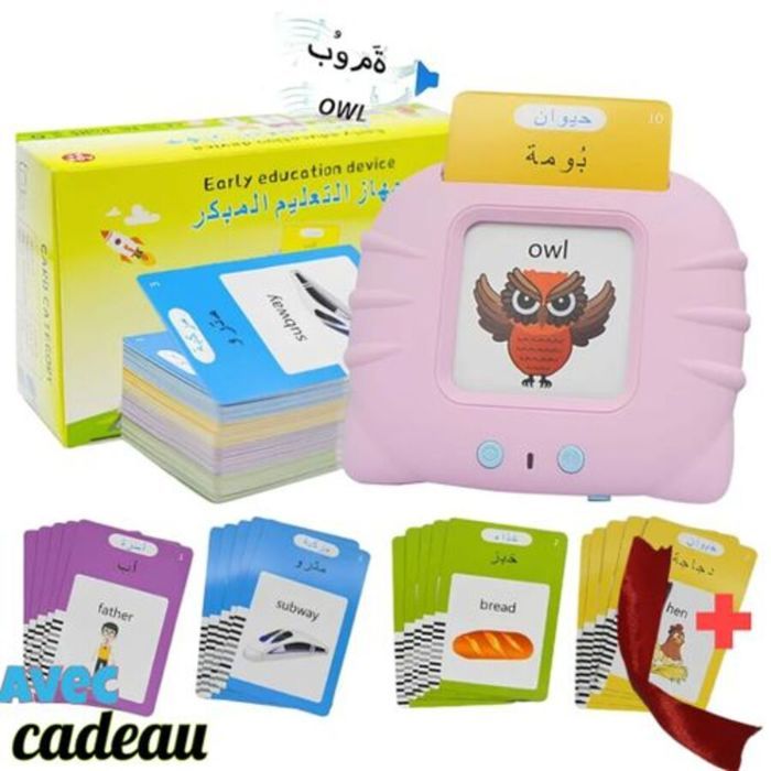 Card Early Education Device- anglais- arab