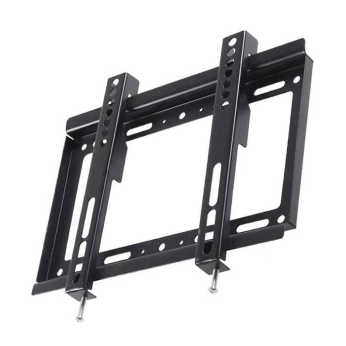 Support mural TV pour Samsung 14 pouces ~ 42 pouces HDTV TV à écran plat noir