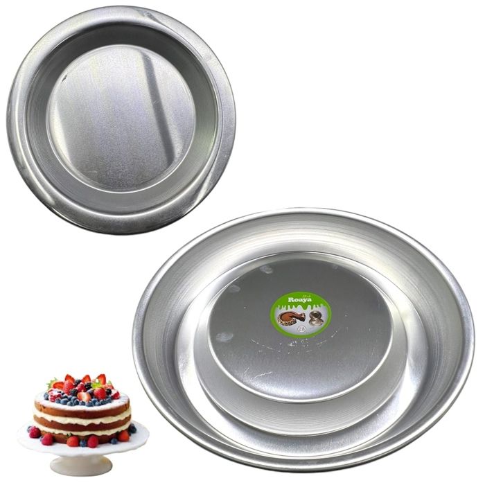 Moule à Gâteau - KEMU - Aluminium 3D - Compatible Lave-Vaisselle - Ustensiles de Cuisson - Gris