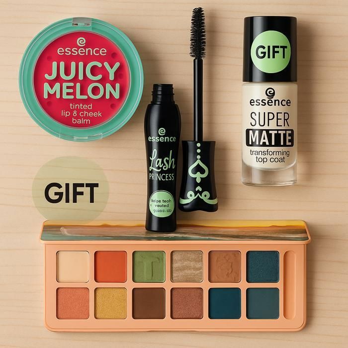 Pack Essentiel Essence - FAP Cape Town +Juicy Melon + Mascara Lash Princess = Top Coat Gratuit