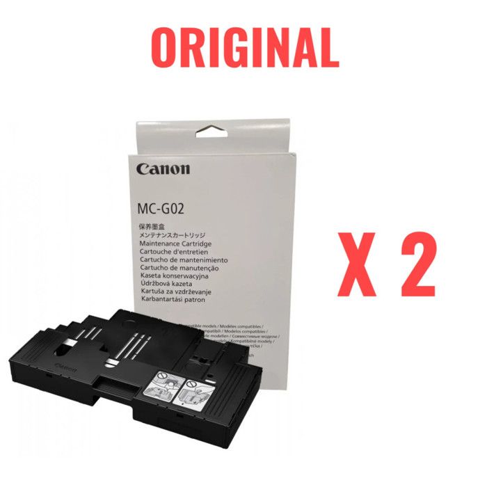Pack 2 Cartouche de maintenance MC-G02 Original (4589C001AA)