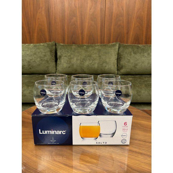 Set de 6 Verres à Eau – Luminarc Salto