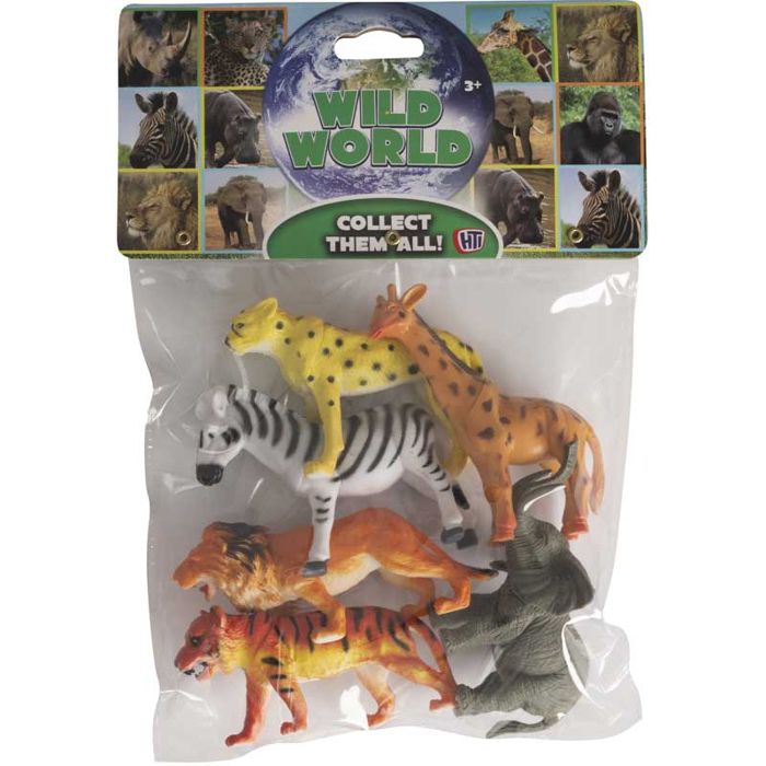 Animaux Sauvages Pack de 6