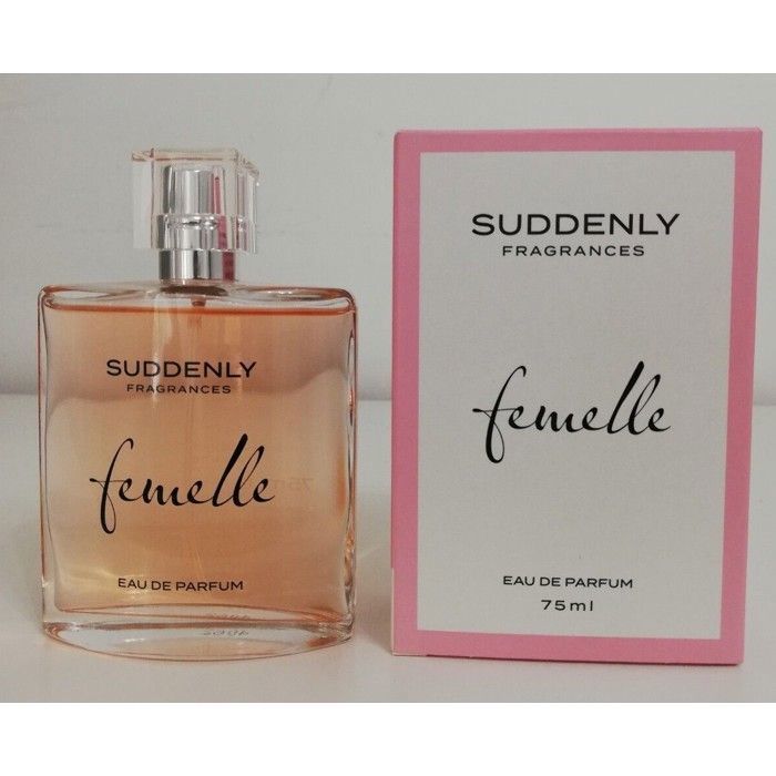 Suddenly Fragrances, FEMELLE  Eau de parfum pour femme - 75 ml