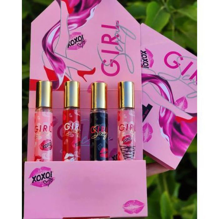 Coffret Cadeau de Parfums Féminins - Collection Soirée ROSE
