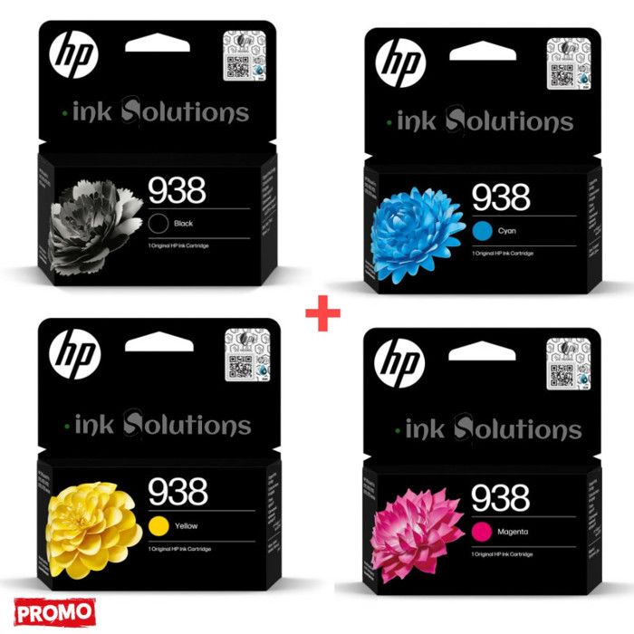 Pack cartouches 938 Black/Cyan/Magenta/Yellow - Original