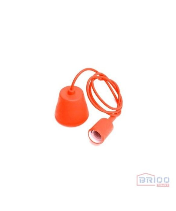 Suspension luminaire  plastique tripoli-orange