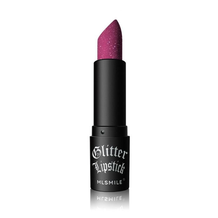 Rouge à Lèvres - MLSMILE - Gitter Shine Lipstick #04 - Waterproof - 4g - Scintillant effet diamant
