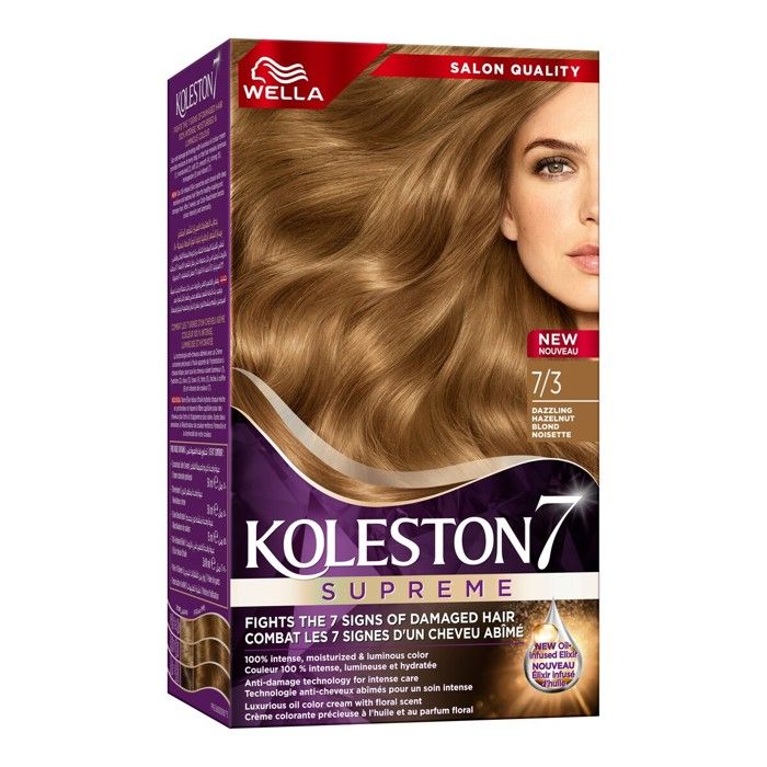 Wella Koleston Supreme Hair Color 7/3 BLOND NOISETTE