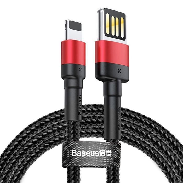 Câble de données - Baseus - Cafule Special Edition - USB vers Lightning - 1 m - 480 Mbps - 2,4 A