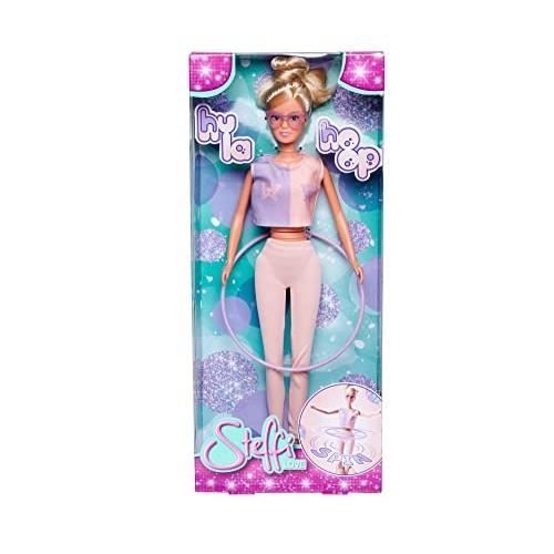 Poupée - SIMBA - Steffi Love Hula Hoop - 29 cm - Rose - Sportive - Enfant Fille