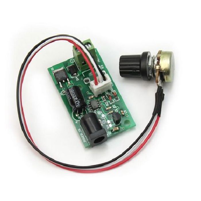 Variateur de vitesse 80W 3A PWM pour moteur DC