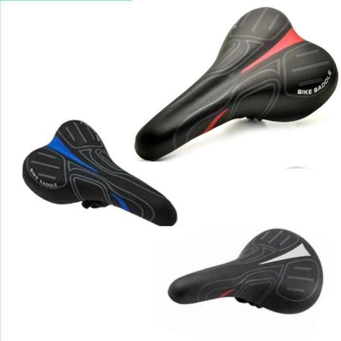 Selle vélo confort antidérapante amortisseur (Couleur aléatoire)