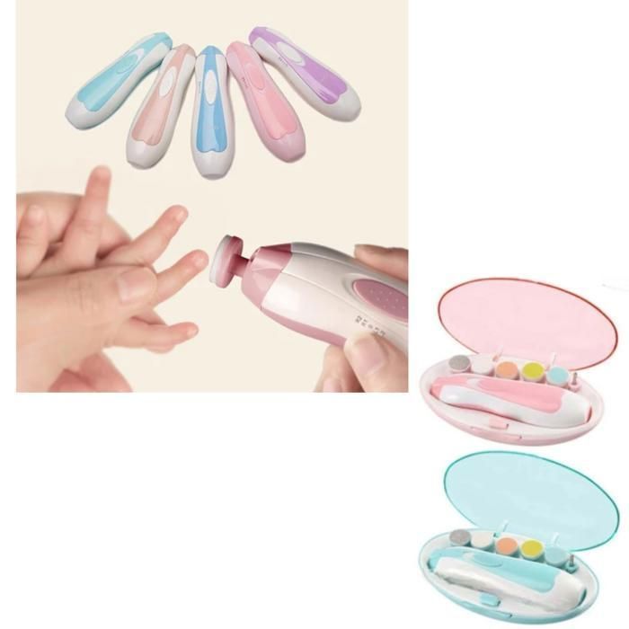 Lime à ongles électrique pour bébés et adulte (Couleur aléatoire)