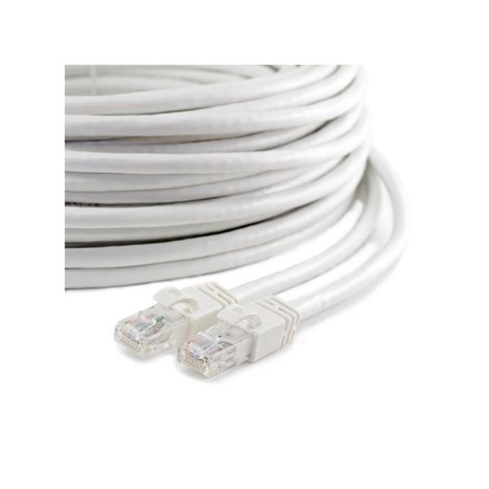 Câble réseau Ethernet RJ45 CAT6 LAN (30m), idéal pour connecter vos appareils en réseau.