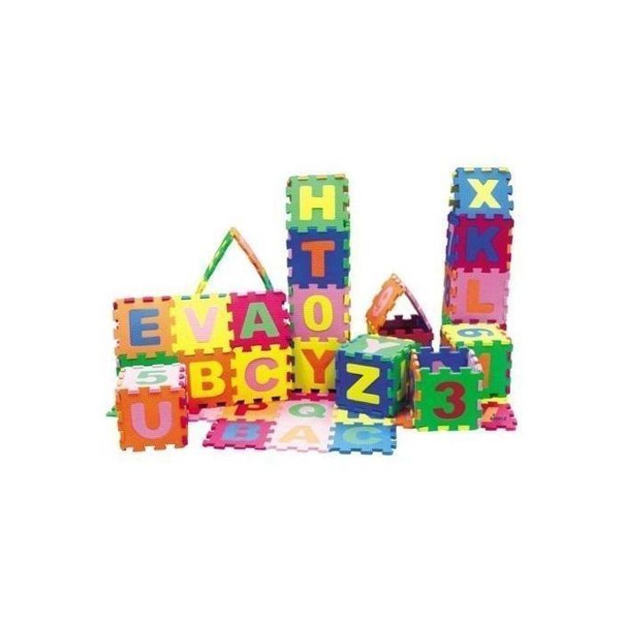Puzzle Alphabet & Nombres EVA - Tapis de Jeu pour Bébé