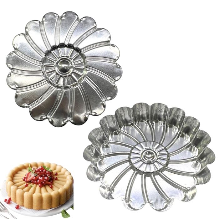 Moule à Gâteau à cake en aluminium 3D, Outil de Décoration  pour Poêle à Gâteau, Cannelé, Ustensiles de Cuisson Accessoires