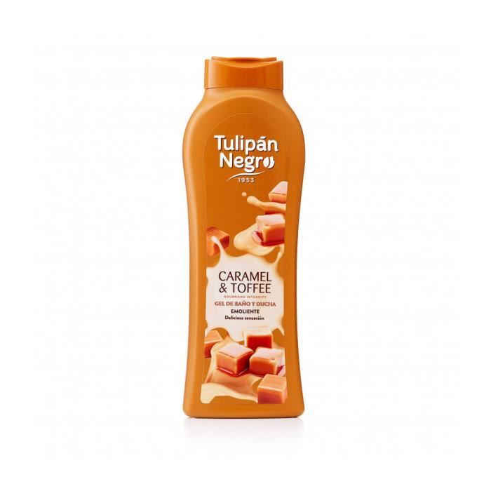 Tulipan Negro - Gel douche Gourmandise Intense Caramel à la crème - 650 ml