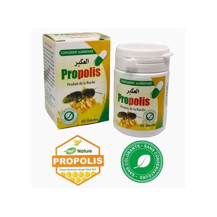 Propolis 60 gélules Renforce le système immunitaire