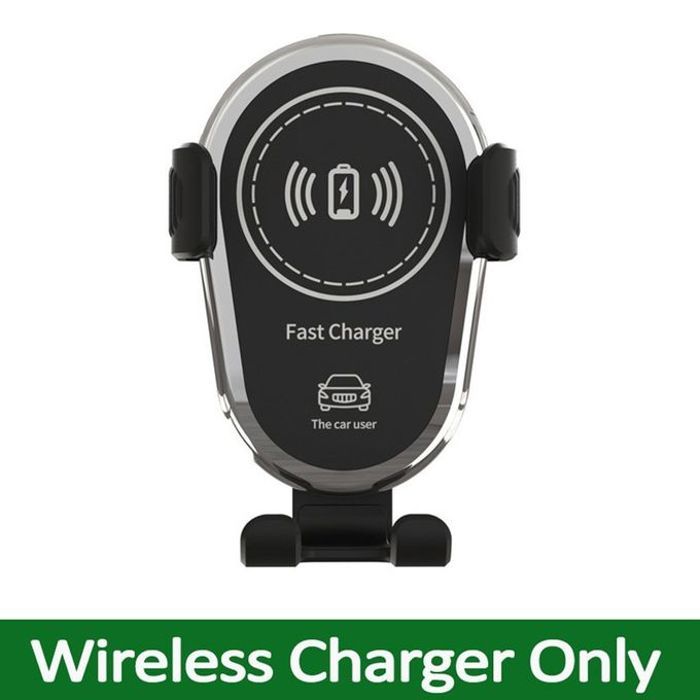 Support de chargeur de voiture sans fil pour téléphone portable, support d'aération, 15W