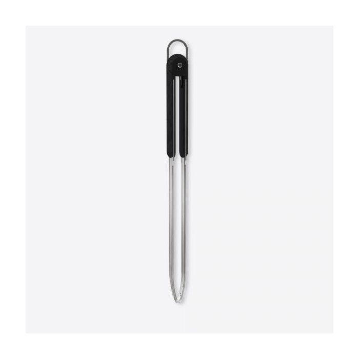 Pince à salade - BARBECOOK - Olivia - 42 cm - Ergonomique - Plastique noir