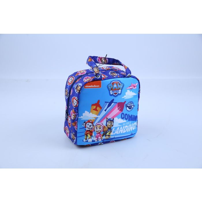 SAC GOUTER CARRE GARCON SATIN MOTIF LICENCE