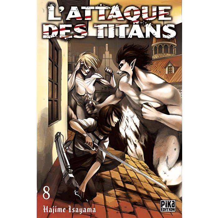 L'attaque des titans Tome 8
