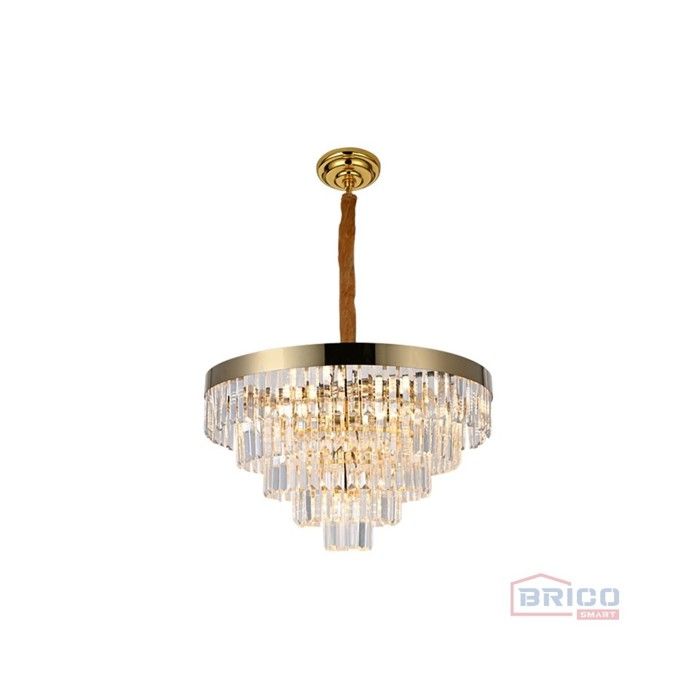 Lustre - Tamuda - 60 CM - Doré - LED - Intérieur - Électrique