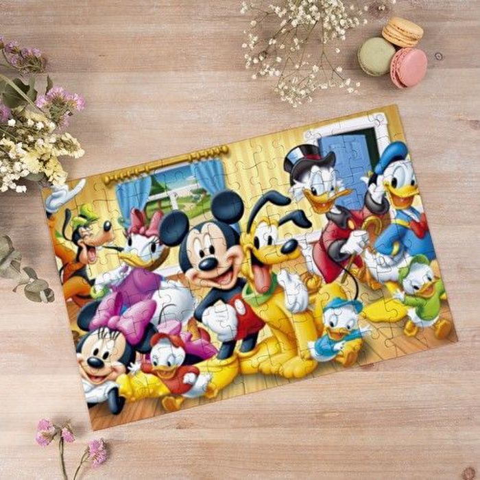 Puzzle 120 pièces  A4 - Walt Disney
