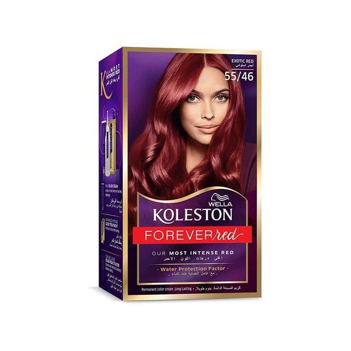 Koleston Permanent Hair Color 55/46 EXOTIC RED
