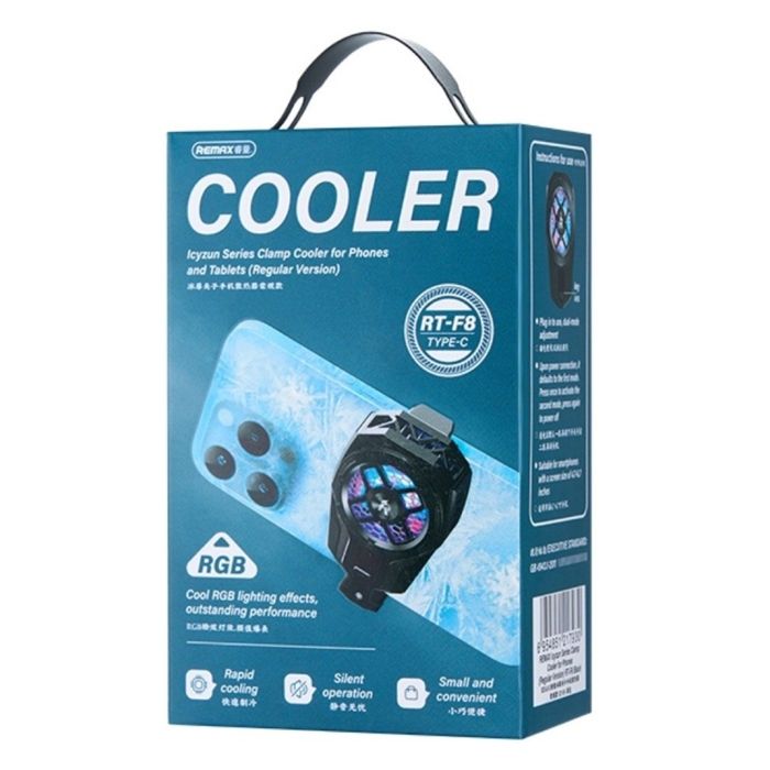 Ventilateur de refroidissement pour Téléphone Portable avec Lumière
