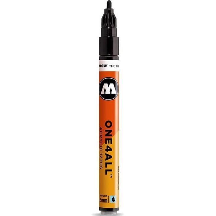 One4All 2mm Signal Black Marqueur en acrylique