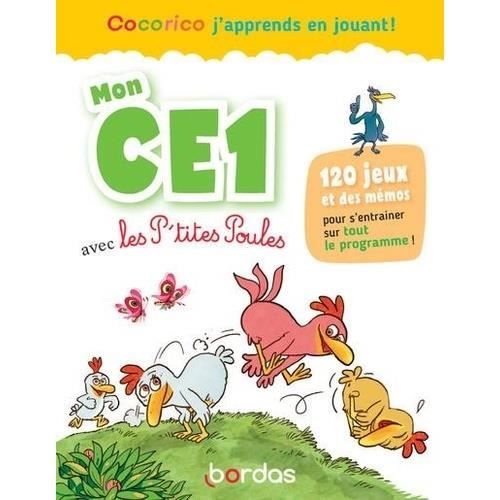 Livre - Pocket Jeunesse - Mon CE1 avec les P'tites Poules - Apprentissage CE1 - 96 pages - Collection Cocorico