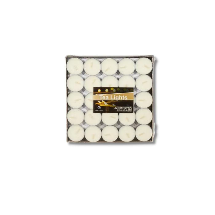 Bougie Tea Light - PRO - 50PCS - 10g - Parfumée - Ambiance chaleureuse - Intérieur