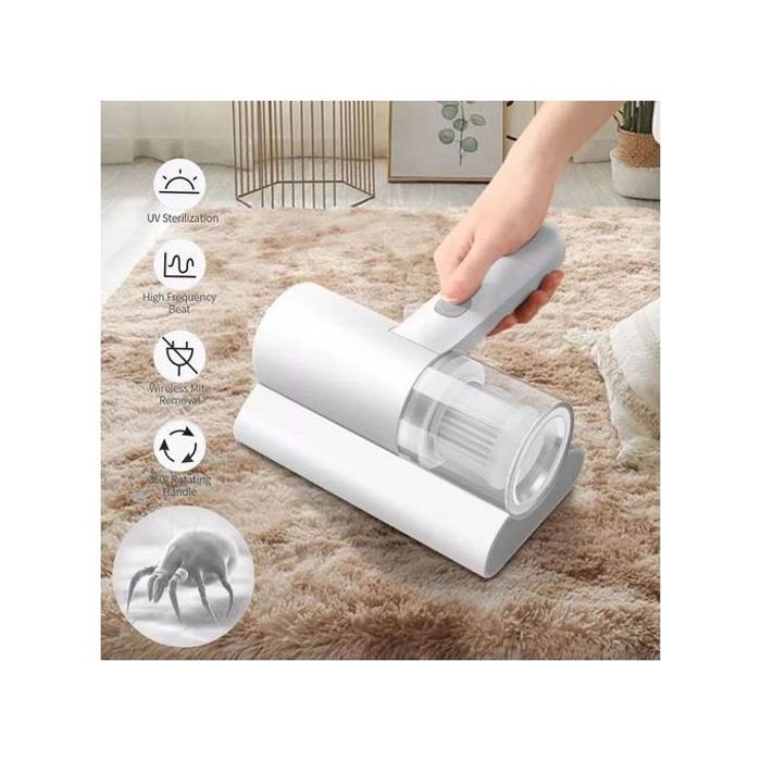 Aspirateur électrique portable anti-acariens pour lit, oreillers, matelas et canapé