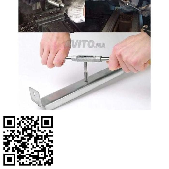 Outils à main avec clé à main et porte-fil métallique, extracteurs inclus