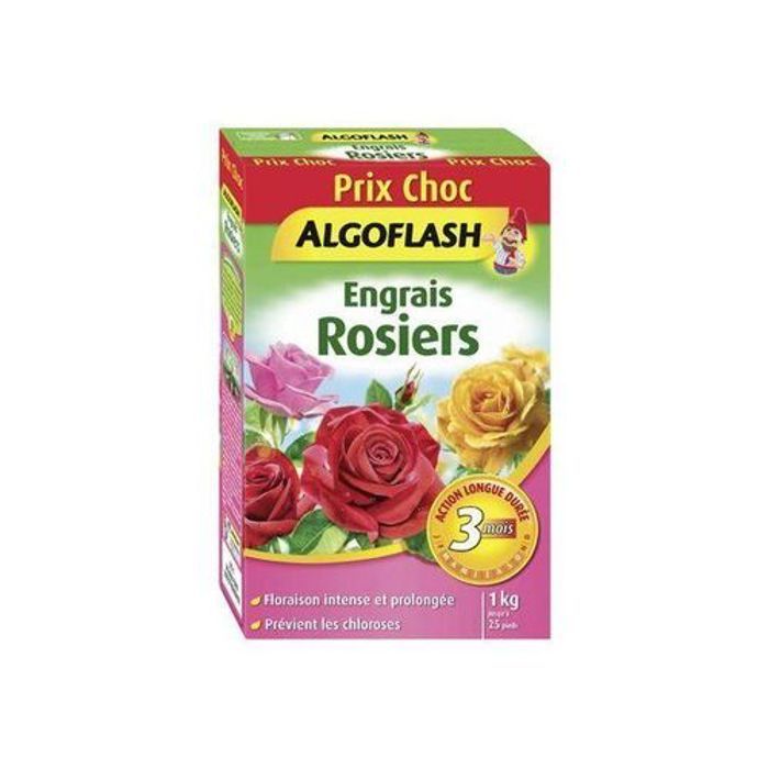 Algoflash Engrais Rosiers Action Longue Durée 1Kg