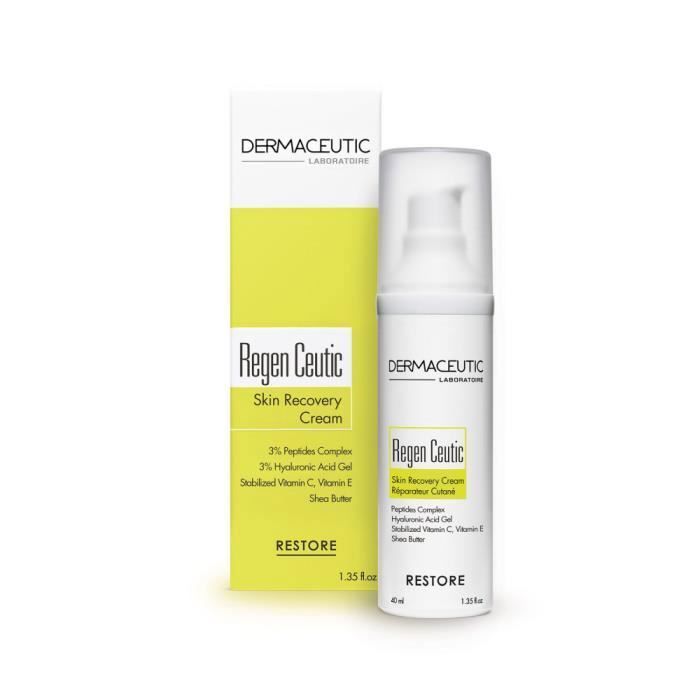 Crème - Dermaceutic - Regen Ceutic - 40 ml - Sans parabène - Pour tous types de peau