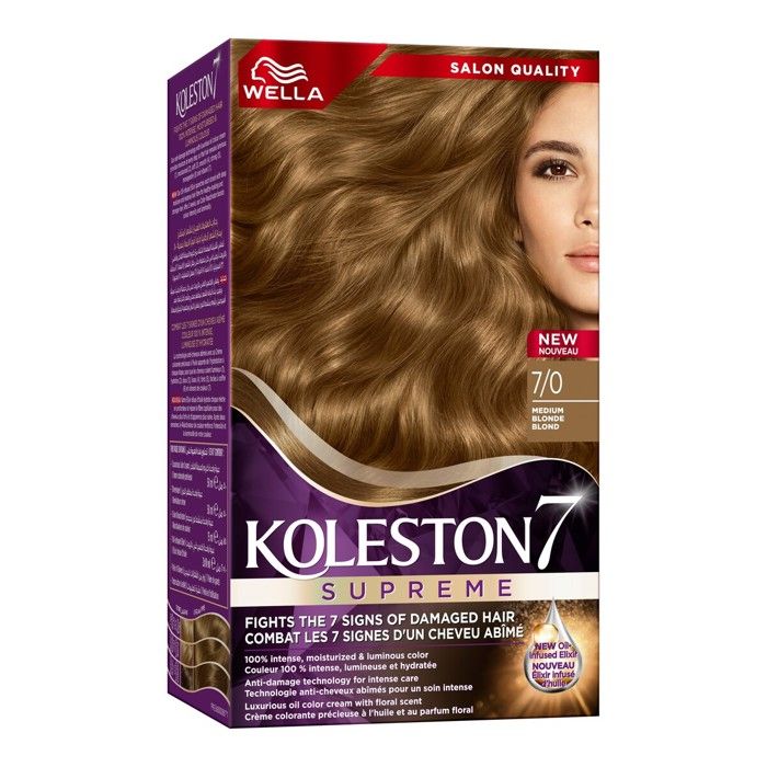 Wella Koleston Supreme Hair Color 0/7 BLOND MOYEN