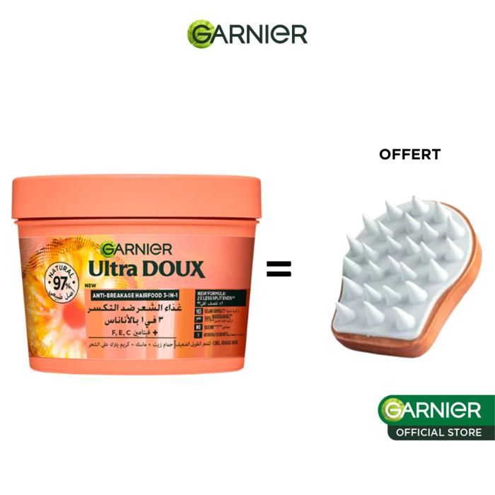 GARNIER - MASQUE HAIR FOOD PINEAPPLE 390ML = SCALP
