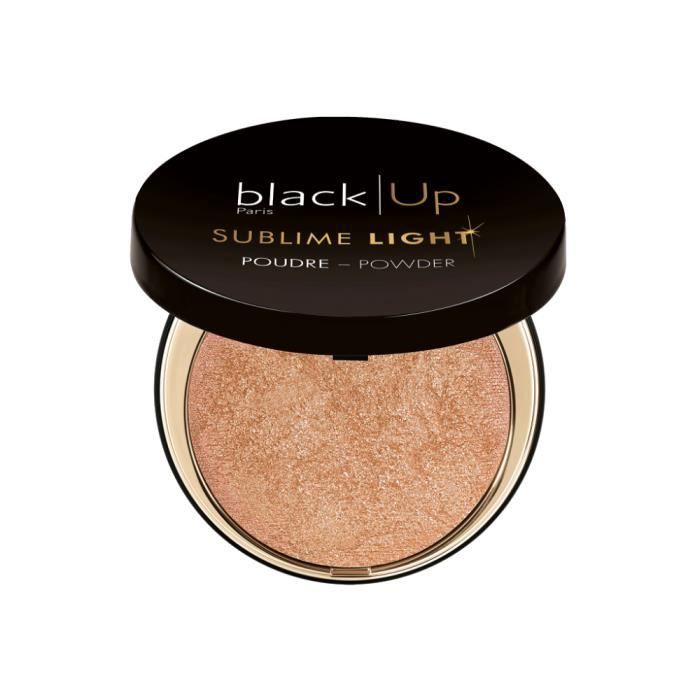 Poudre Compacte - blacklUp - SLP03 - 6gr - Sublime Light - Éclat naturel pour peaux mates à foncées