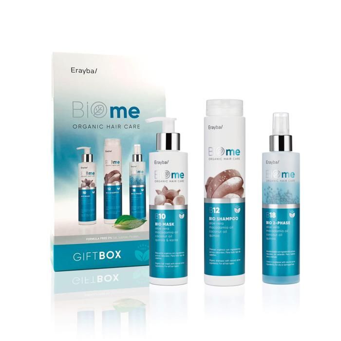 ERAYBA BIOME COFFRET SHAMPOOING 250ML+ BIO MASQUE 200ML+ BIO 2 PHASE 200ML