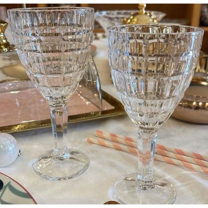 Verres en Cristal - Non spécifié - 6 pièces - Transparent - Compatible lave-vaisselle - Élégants