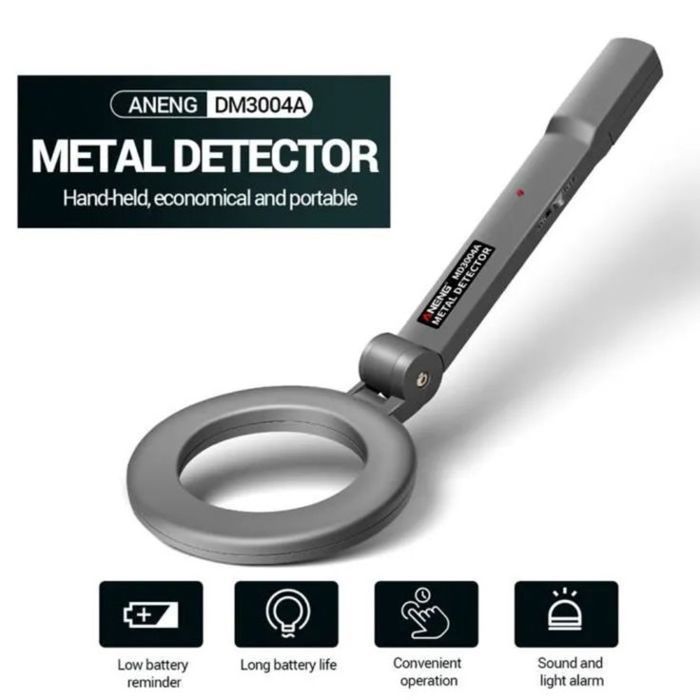 Détecteur de Métaux Portable DM3004A – Haute Précision, Sensibilité Réglable, Léger et Efficace