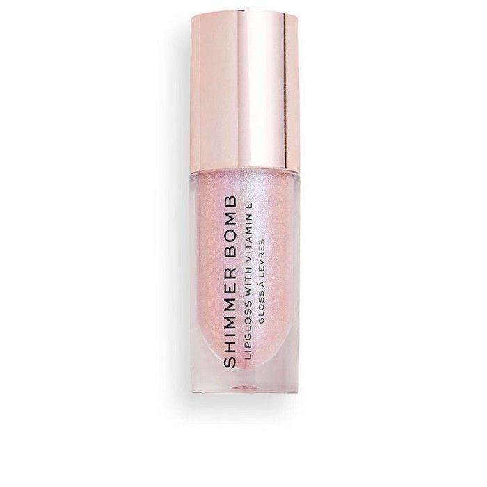 Gloss - Makeup Revolution - Shimmer Bomb - Rose - Volume - Vegan